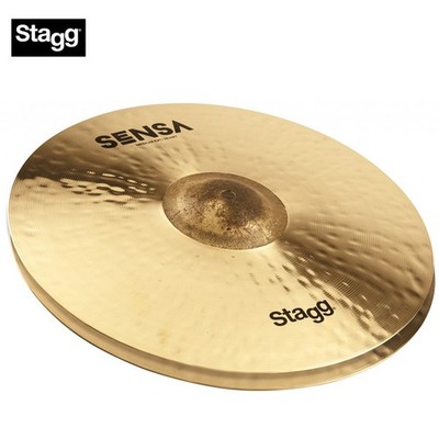 Stagg 15'' SENSA B20 Bronze Hand Hammered Exo Hi-Hat Cymbal SEN-HM15E