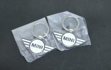 BMW MINI Original Schl�sselanh�nger Keychain X 2 Metall Neu Cooper Countryman One EV