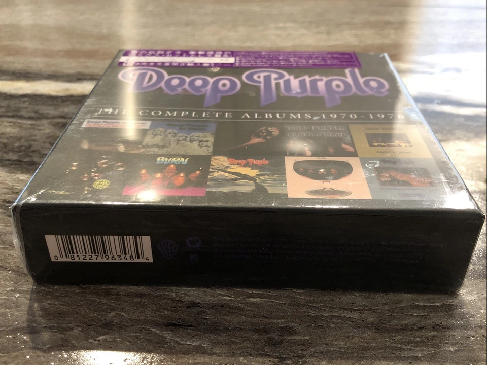 Deep Purple The Complete Albums 2013 CD Box Set Japanese Import Japan New Sealed - Image 2 of 4