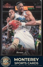 Alonzo Mourning 1995-96 Upper Deck #127 Charlotte Hornets