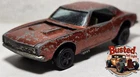 Hot Wheels Redlines Custom Camaro, Orange, 1968 Sweet 16, Hong Kong