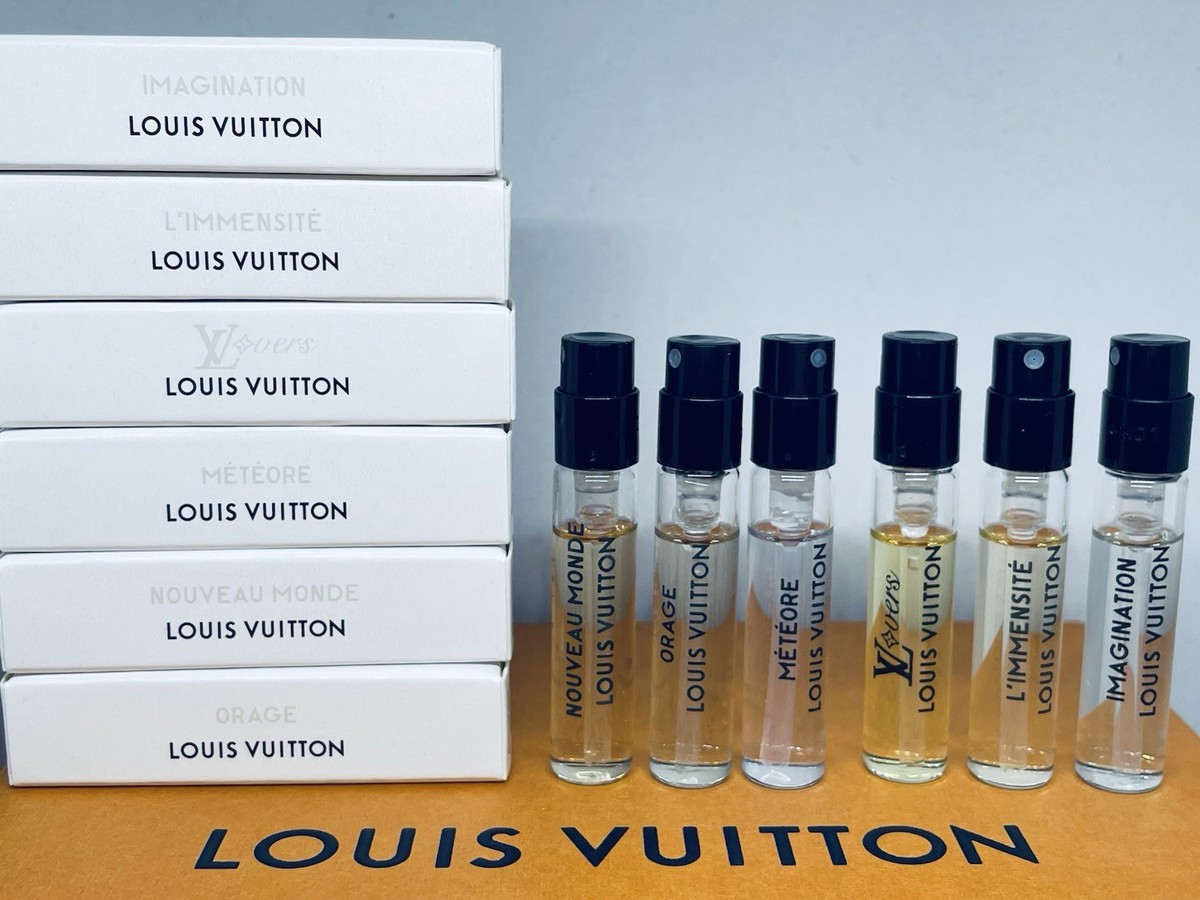 6pc Louis Vuitton Fragrance Collection For Men Sample Spray Set | eBay