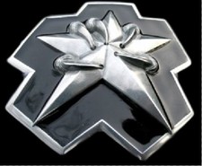 Loch Ness Sea Monster Paws Claws Pentagon Star Belt Buckle Buckles