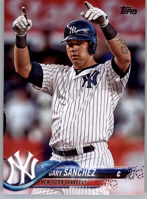 2018 Topps 340 Gary Sanchez  NM New York Yankees