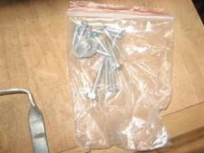 Everbilt Gate Latch -Double- Zinc Plated- Large Ring with Screws