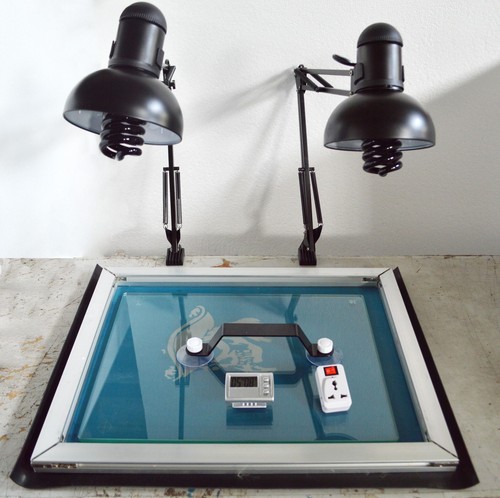 4 Color 1 Station Micro-registration Screen Printing Kit Exposure Unit with Ink - Picture 8 of 13