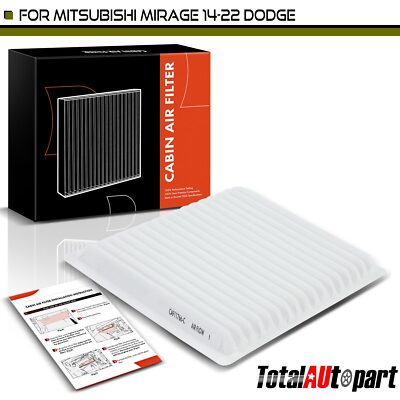 Cabin Air Filter for Dodge Attitude 2015-2018 Mitsubishi Mirage Mirage G4 1.2L
