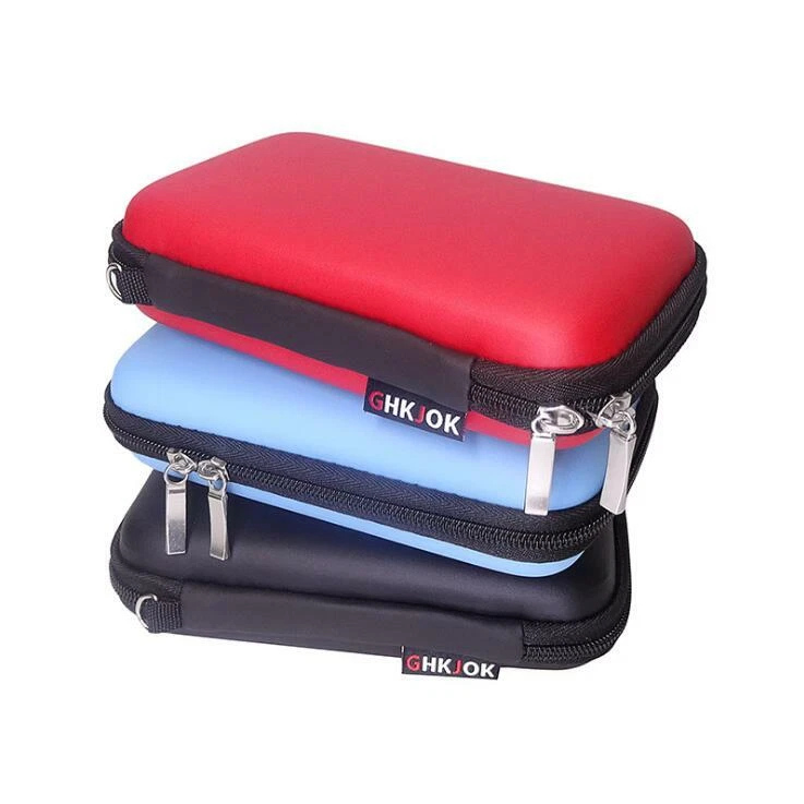 Custodia organizer da viaggio portatile USB flash drive digitale custodia Pouc - Immagine 2 di 4