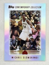 Michael Olowokandi 2003-04 Topps Contemporary Collection Red /225 #73 NBA Card