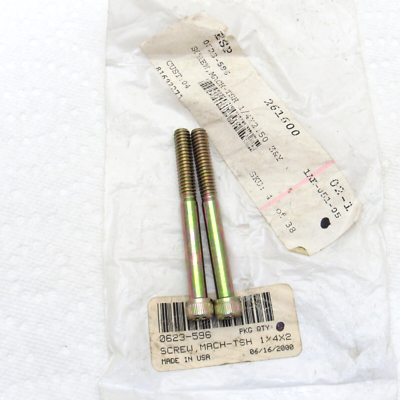 Arctic Cat Snowmobile OEM 1/4-20x2.5 TSH Machine Screws 0623-596