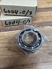 2- NTN 6004 C3 SINGLE ROW RADIAL BALL BEARING OPEN TYPE NO SEALS 20x42x12mm