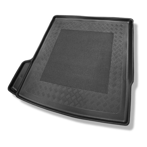 LFOTPP Tapis de Coffre Protection Compatible avec Volvo XC90 SUV 2015-2023 2024, XC90 Tapis de Sol en Caoutchouc Antidérapant Plateau de Coffre, 3D TPE Inodore Les Temps Bord Haut Tapis