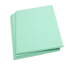 Craft Foam Sheets--9 x 12 Inches - Mint- 10 Sheets-2 MM Thick