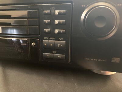 JVC XV-M565bk 3 DVD/Video CD/CD Multi Disk Player Changer | Black