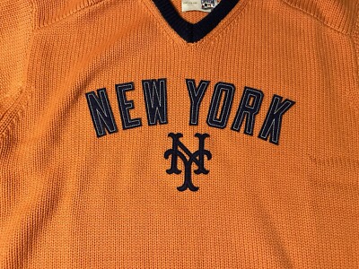 Aime Leon Dore New York Mets Short-Sleeve V Neck Baseball Logo