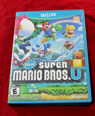 Nintendo Wii U Super Mario Bros. U 100% Scratch Free