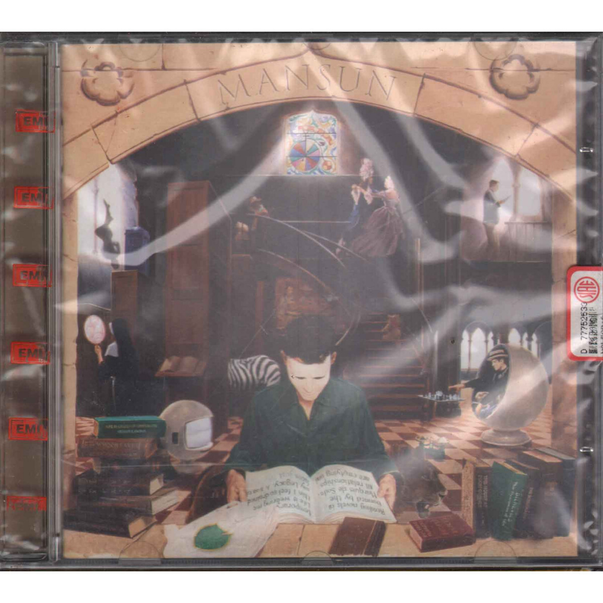 Mansun CD Six / EMI Parlophone 7243 4 96723 2 1 SIAE Label White Sealed