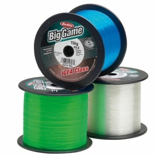 Berkley BIG GAME IGFA Clear Bulk Fishing Line 1200 m/1300Yrd 10Kg .44m