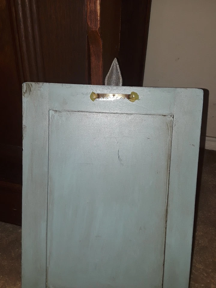 Decorative Fleur De Lis  Chalkboard Rectangular   14" X 10" Frame  - Image 4 of 4