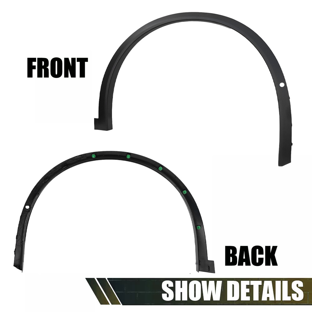 Front Fender Wheel Flare Molding Trim Passenger Side RH For 16-21 Tesla Model X