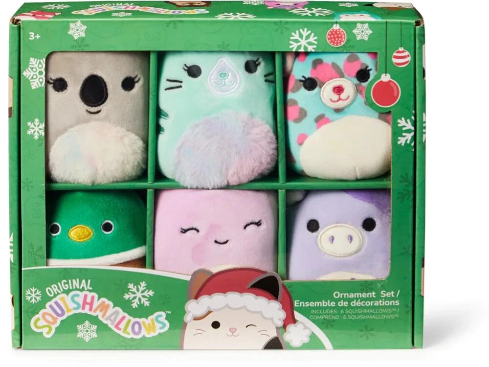 Squishmallow 4” Special Edition Ornament SET