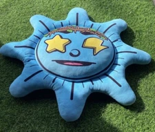 Sun Blue Glo GangWorldWide Throw Pillow Glory Univeristy Chief Keef Size 30”