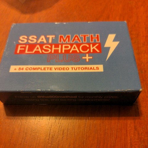 FlashPack Sat Math Flashcards eBay