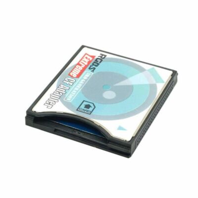 High Speed SD/SDHC/SDXC/MMC to Compact Flash CF Type II Card Reader ...