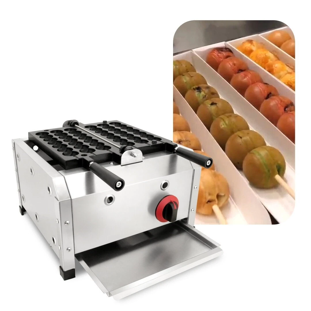 Gas Non-Stick Bubble Skewer Waffle Ball Maker Waffle Ball Maker Machine
Opens in a new window or tab