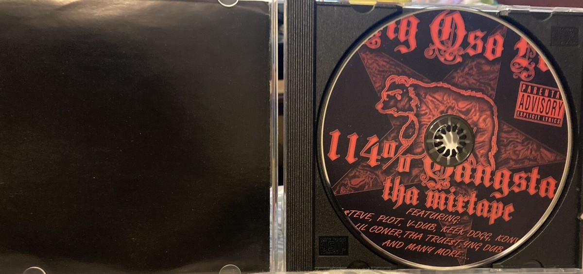 BIG OSO LOC『114％ GANGSTA tha mixtape』レア皿 Big Oso Loc 114% Gangsta tha Mixtape. Very Rare. Read