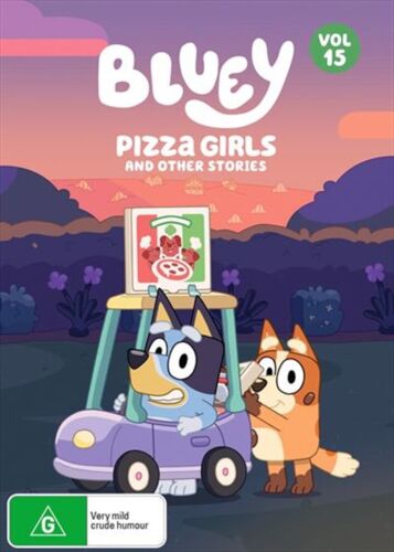 Bluey - Pizza Girls and Other Stories - Vol 15 DVD : NEW - Zdjęcie 1 z 1