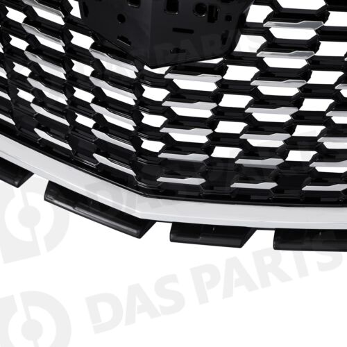 W/Chrome Molding Trim Upper Bumper Grille For 2017-2023 Cadillac XT5 84724566 - Picture 3 of 12