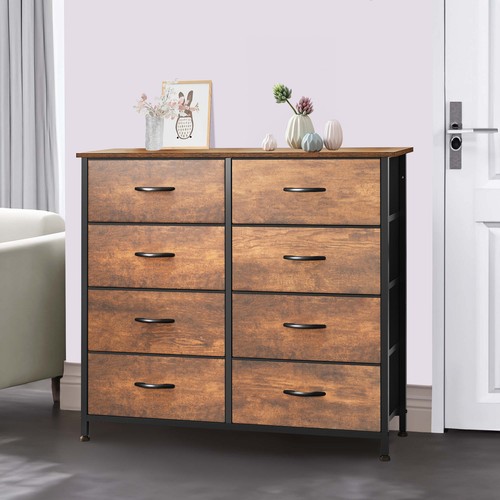 TAUS 7/8 Drawers Chest of Storage Drawer Dresser Furniture Bedroom Organizer - Picture 11 of 44