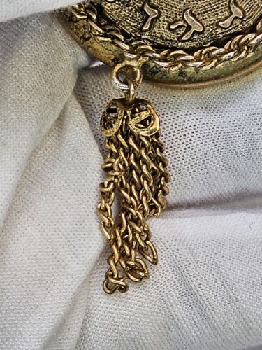Vintage Brass Menorah Pendant & Watch Holder *Read Description* - Picture 4 of 8