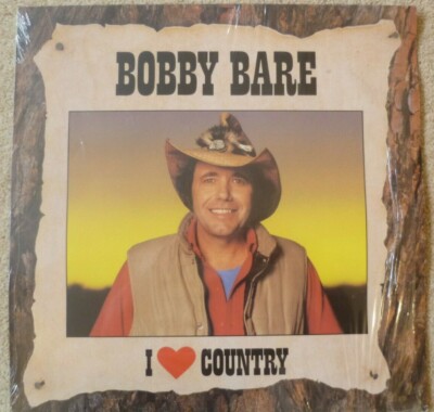 Bobby Bare  I Love Country 1985 Vinyl LP CBS 54950   EX/VG+