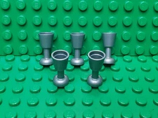 ** 5 CT LOT**  Lego NEW flat silver goblet utensil pieces Lot of 5