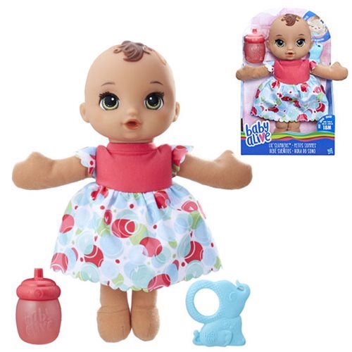 Baby Alive Lil' Slumbers Doll Brunette - New in hand