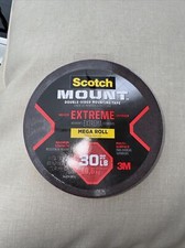 Scotch Extreme Mounting Tape Mega Roll 1-Inch X 400-Inch