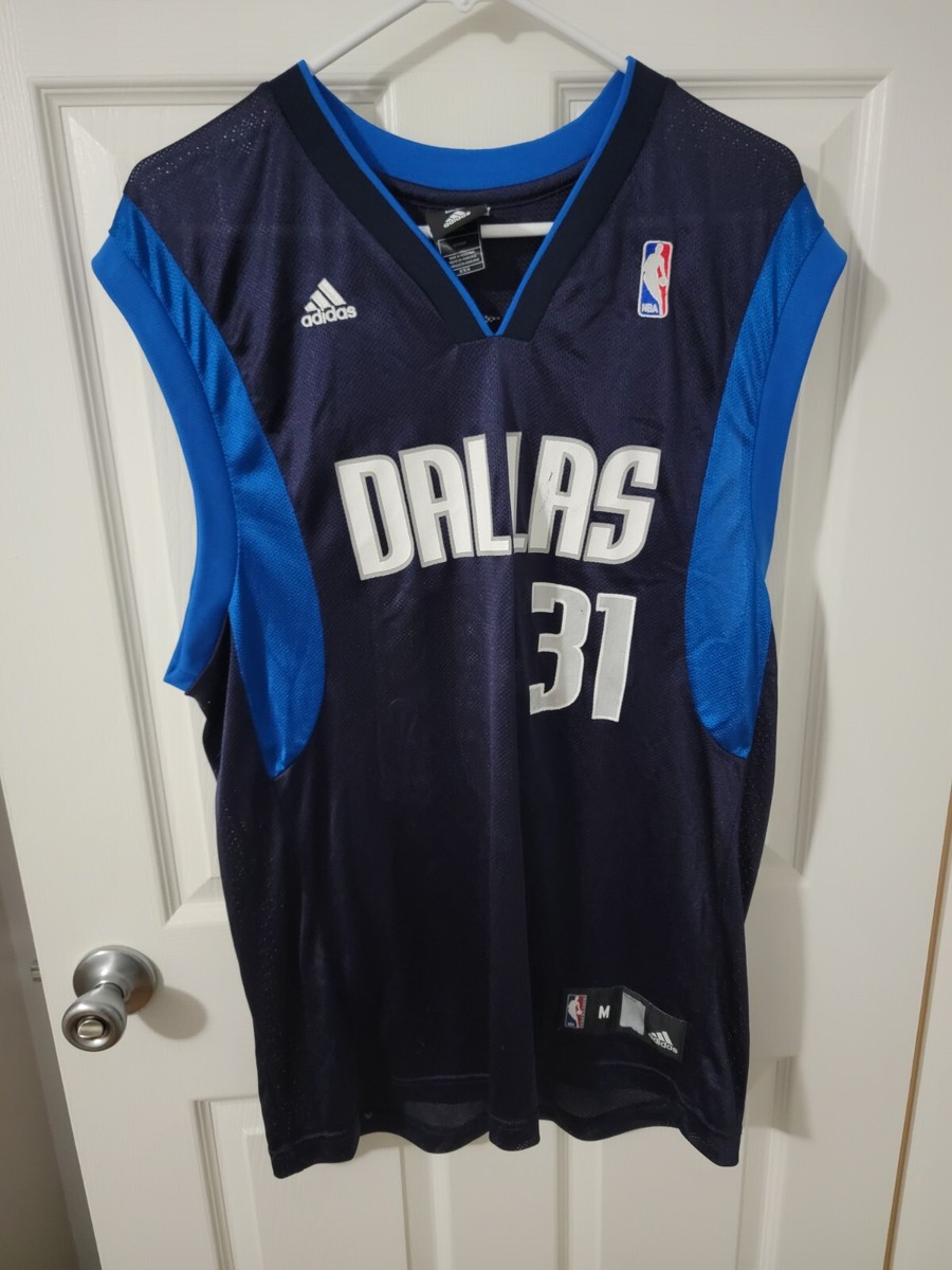 Adidas NBA Dallas Mavs #31 Jason Terry Mesh Jersey Men's Size