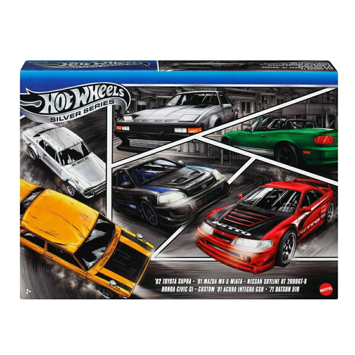 Hot Wheels Street of Japan Multipack JBY77 Mattel Fast Hot Wheels Street of Japan Multipack JBY77 Mattel Fast