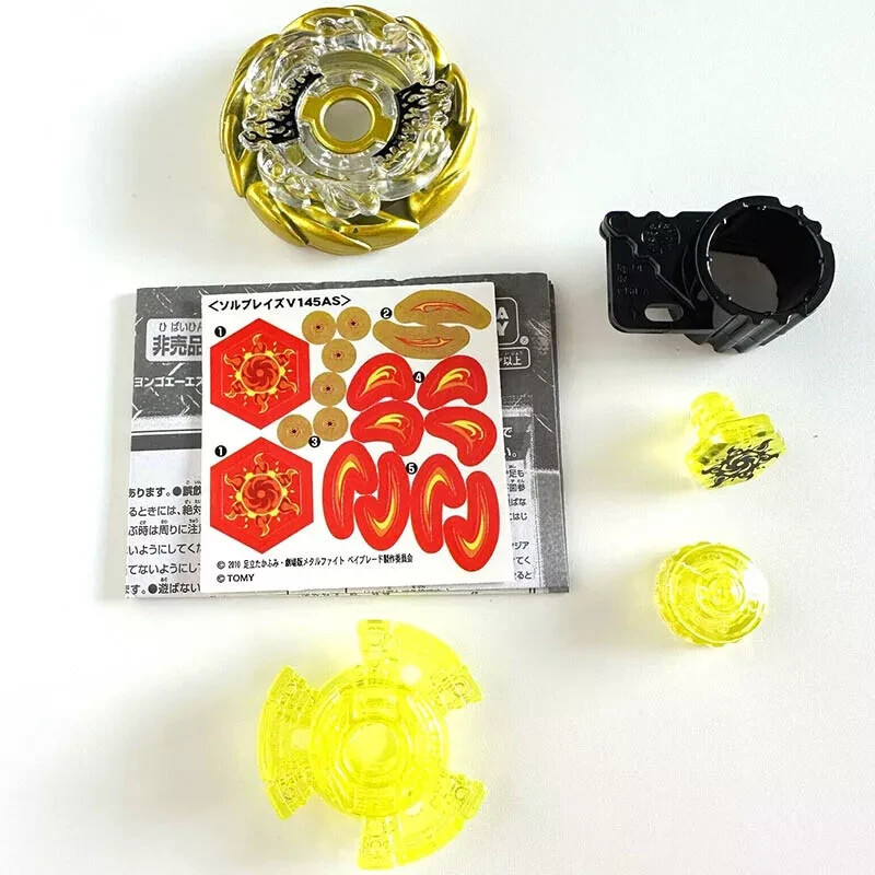Takara Tomy Beyblade Metal Fight Gold Sol Blaze V145AS