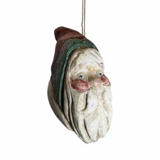 Vtg 1988 House Of Hatten Santa Claus St Nick Belsnickle Christmas Paper Mache