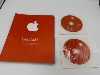 Apple Software Install Restore CDs SSW Version 8.6 from iMac G3 Tangerine Orange