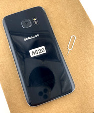 Samsung Galaxy S7 Smartphone 32GB ((O2 NETWORK)) Black Android 4G LTE CRACKED