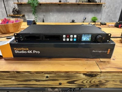 Blackmagic Design HyperDeck Studio 4K Pro Professional Broadcast Deck 