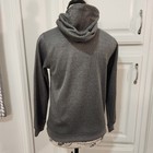 TEK GEAR gray polyester hooded sweater-  size M (10/12) — photo 3