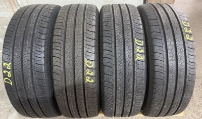 4x 195 60 R16C 99/97H GOODYEAR EFFICIENT GRIP  DOT 4122/0321  7MM USED TYRES