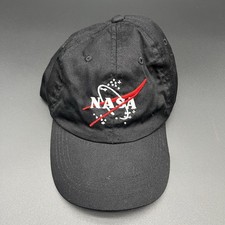 NASA Get Real Gear Kids Hat Black Adjustable Cap