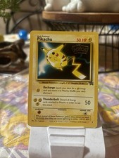 Pokémon Pikachu Kids WB Promo 50 HP Wizards 1999 Card 25 Basic English