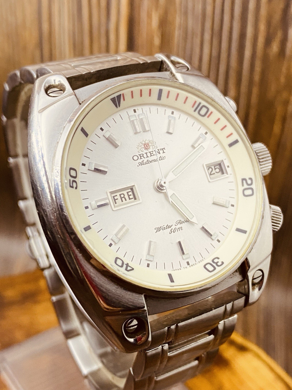 Rare ORIENT Ref. EM60-000T Automatic Mechanical W… - image 6